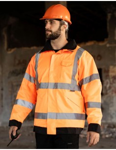 K-KXRLJ-Hi-Vis Light Rain Jacket Kaunas 2